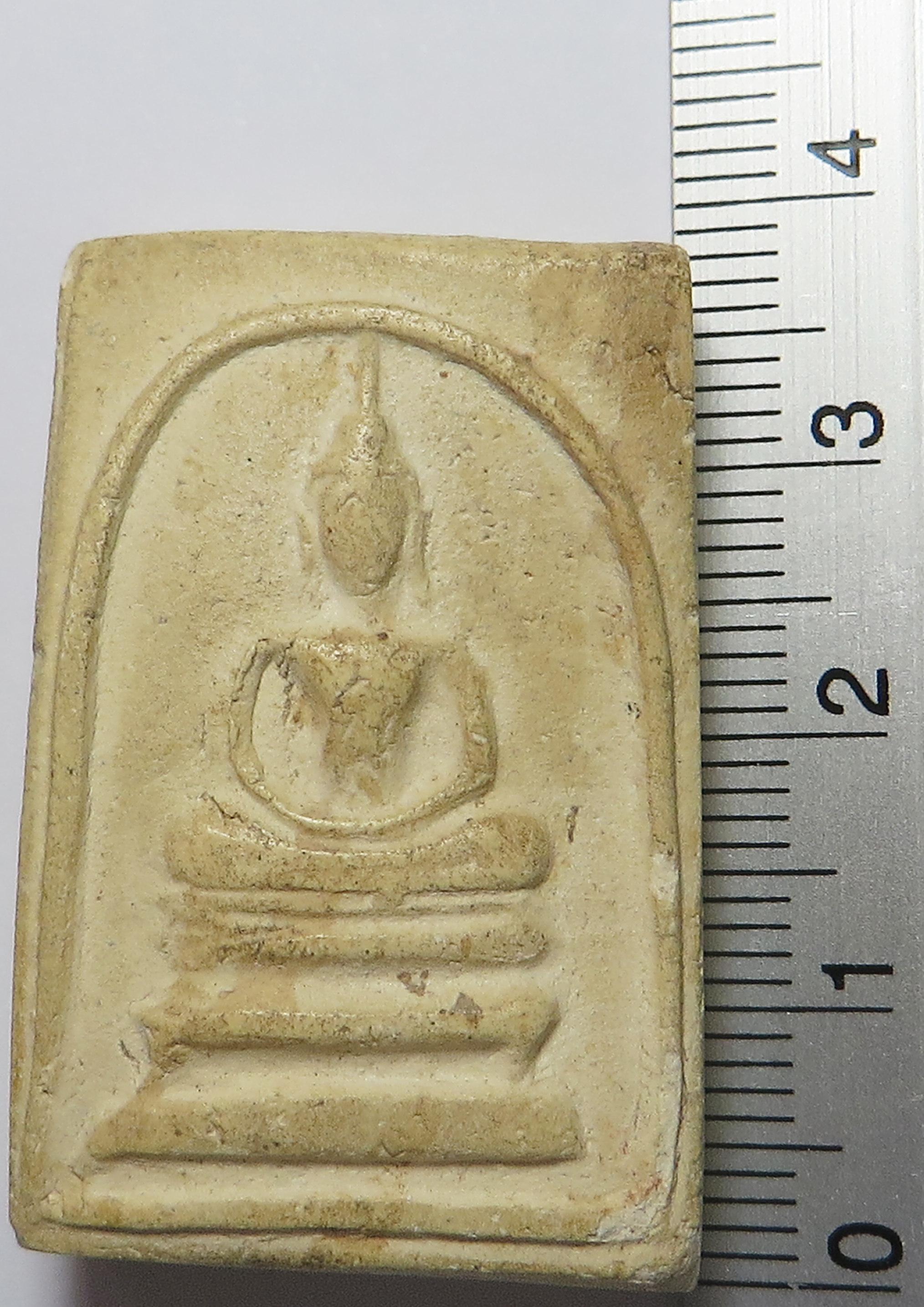 2074 (1) พระสมเด็จ (หนา) วัดท่าช้าง จังหวัดสุพรรณบุรี ปี พ.ศ.251.....กว่า ๆ เนื้อผงพุทธคุณ (จัดส่งฟรี ทั่วประเทศ)