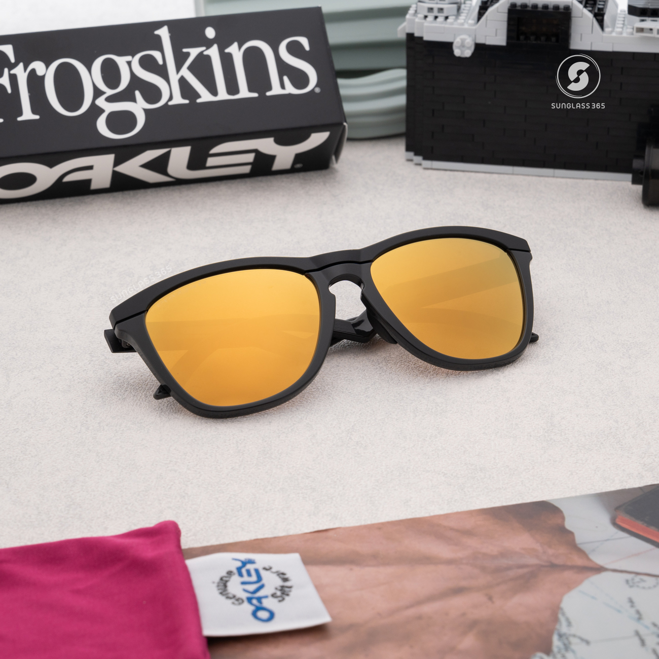 OAKLEY Frogskins Hybrid OO9289-06 Matte Black Prizm 24K Polarized