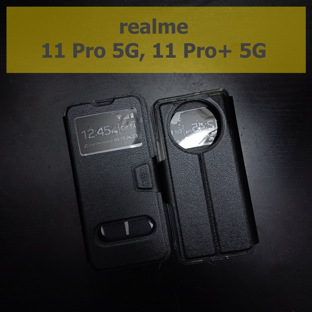 เคส realme 11 Pro 5G , realme 11 Pro+ 5G - เคสฝาพับ โชว์เบอร์ ตั้งได้