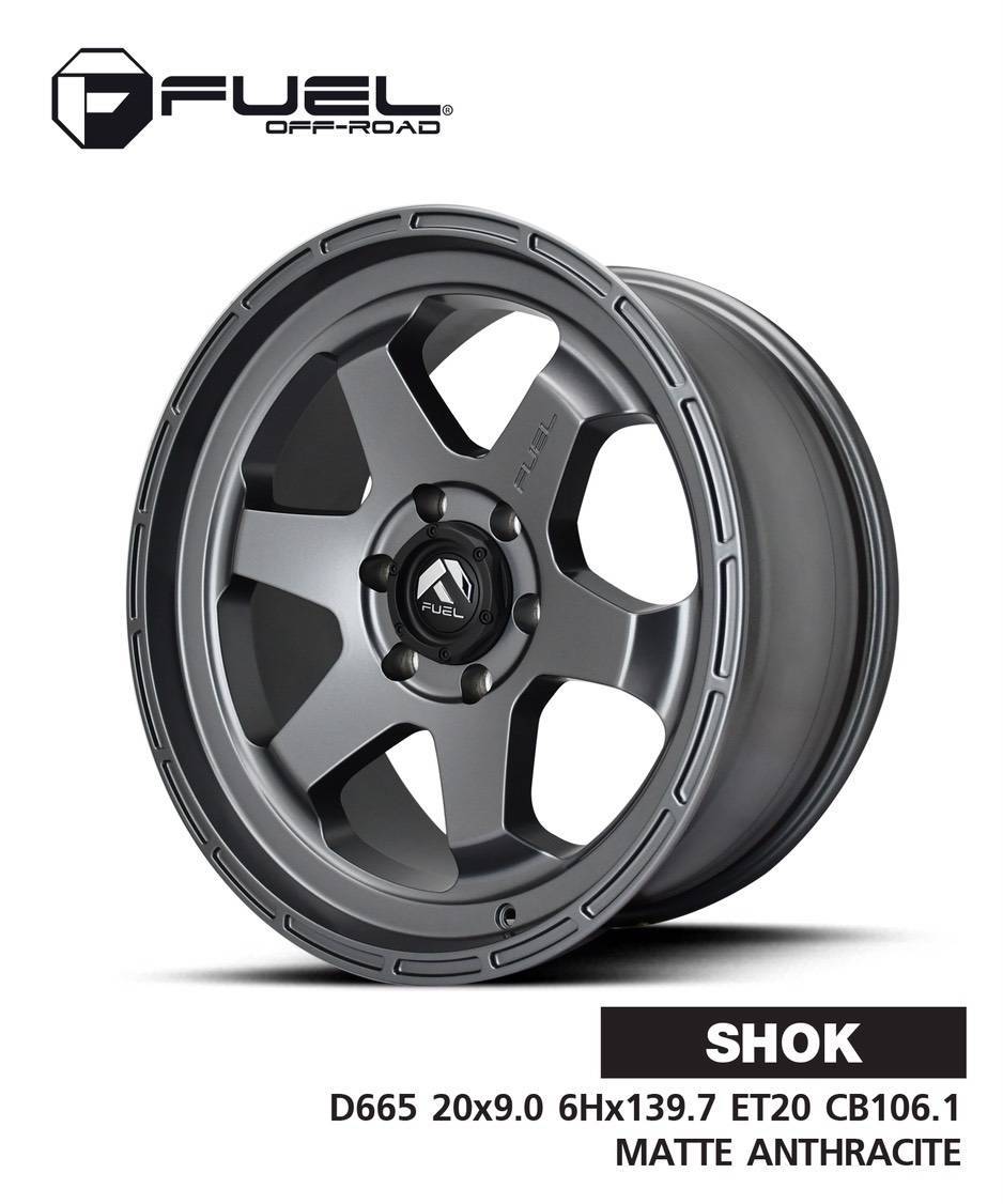 ล้อแท้ #FUEL #SHOK ขอบ20 ราคาถูก