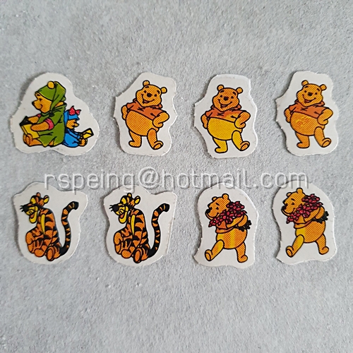 สติ๊กเกอร์ Pooh Bear และ Tigger 8 ชิ้น