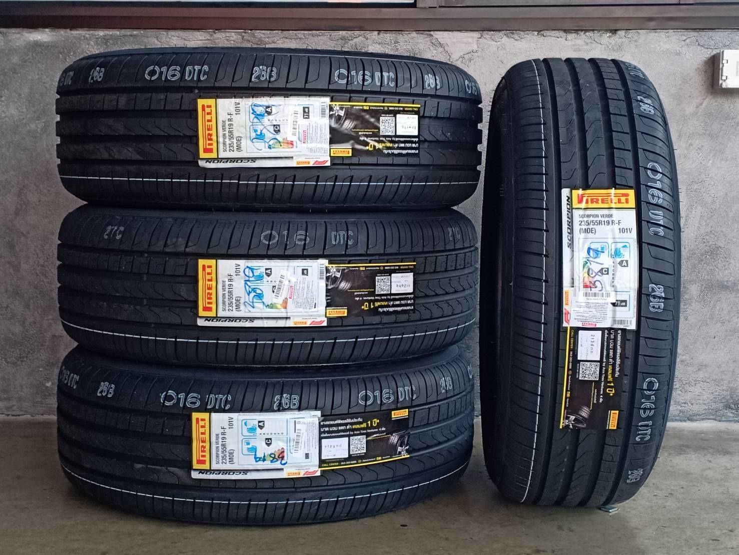 PIRELLI SORPION VERDE 235/55R19 (MOE) 101V (ปี19)