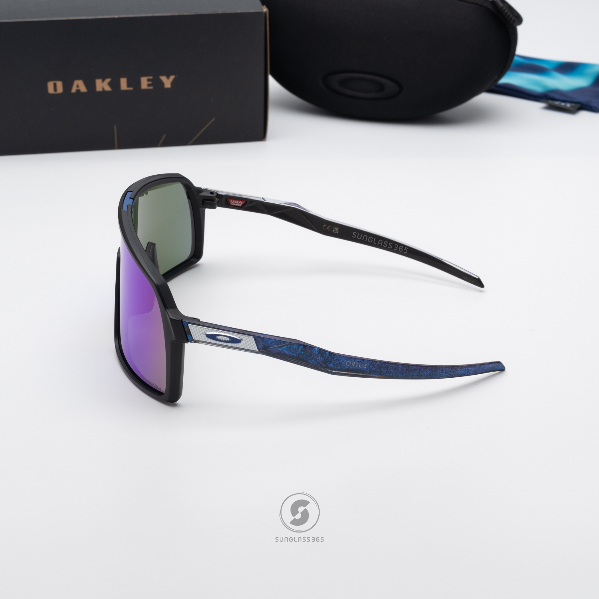 OAKLEY OO9406A-50 Sutro(A) Matte Black Prizm Sapphire