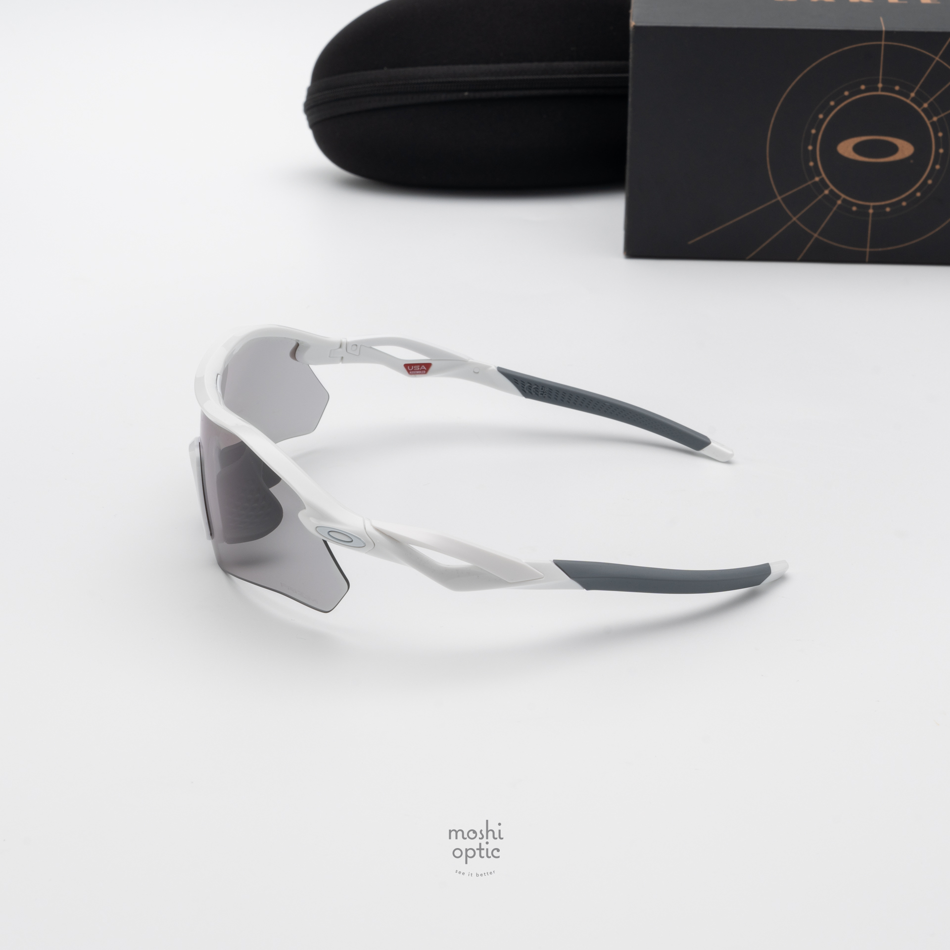 Oakley Radar Plate OO9495D-08 Polished White Prizm Slate