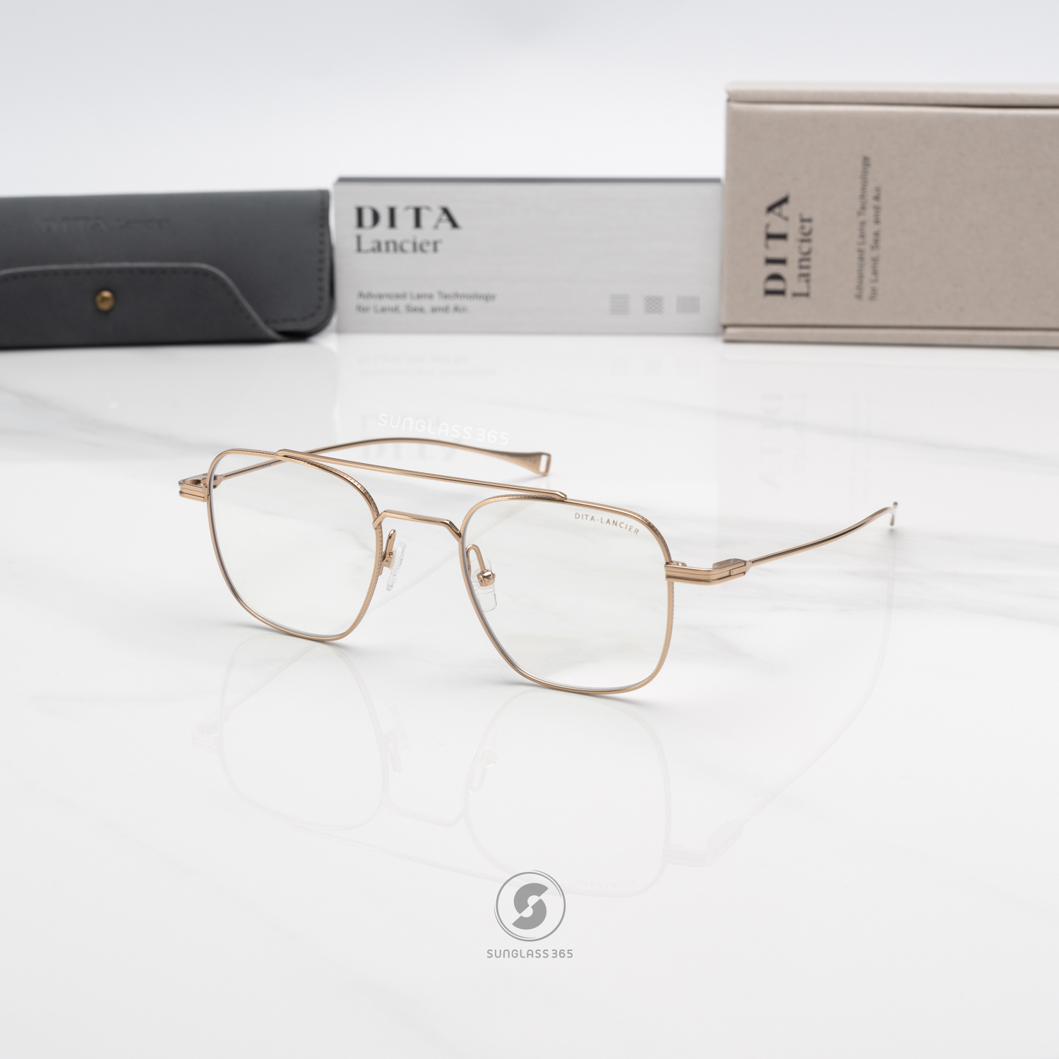 แว่นสายตา DITA LANCIER DLX118 A 01 with Blue Control Lens
