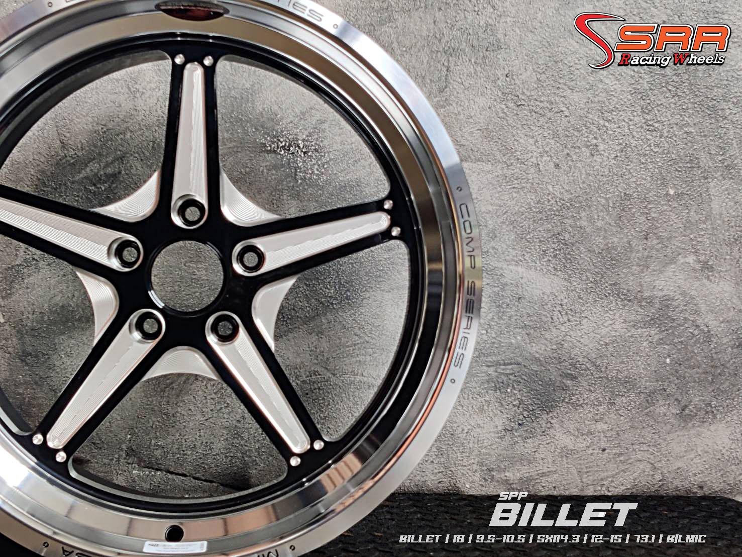 SPP : BILLET 18X9.5 - 10.5 5X114.3 12/15 B/LMIC