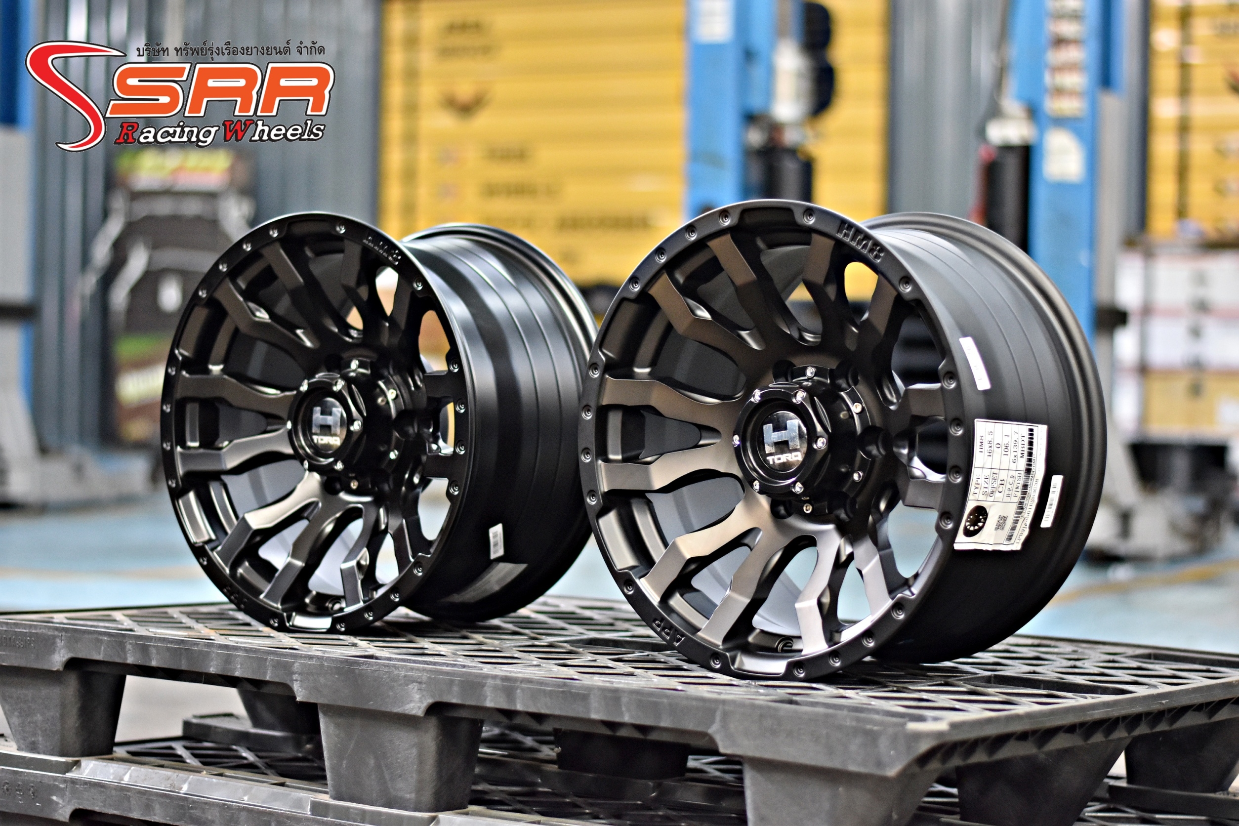 HAMMER HM8 ขอบ16 ล้อออฟโรด มาใหม่ กว้าง8.5 PCD 6X139.7 offset+0