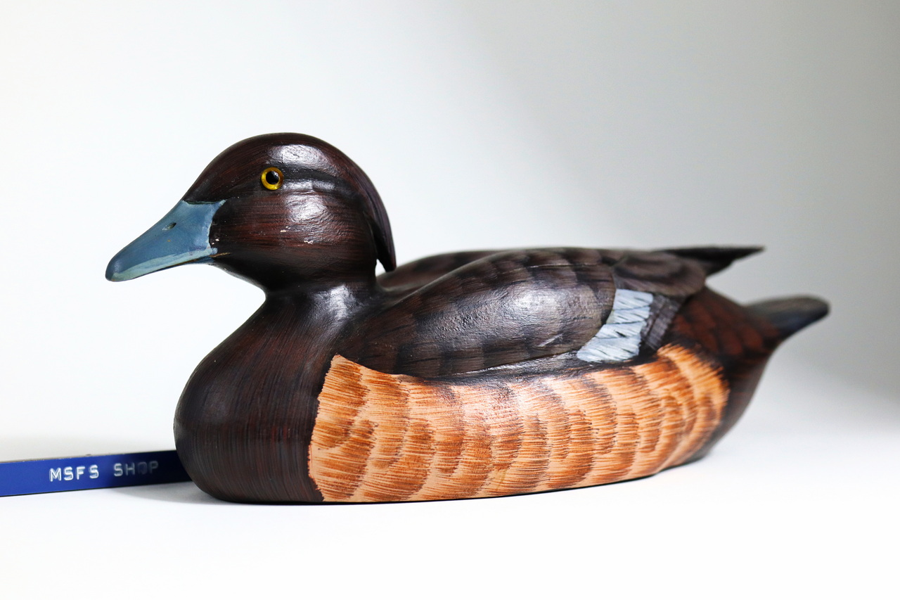 [Vintage] เป็ดไม้ขนาดใหญ่ แบบที่ 2 - Vintage Wood Decoy Duck