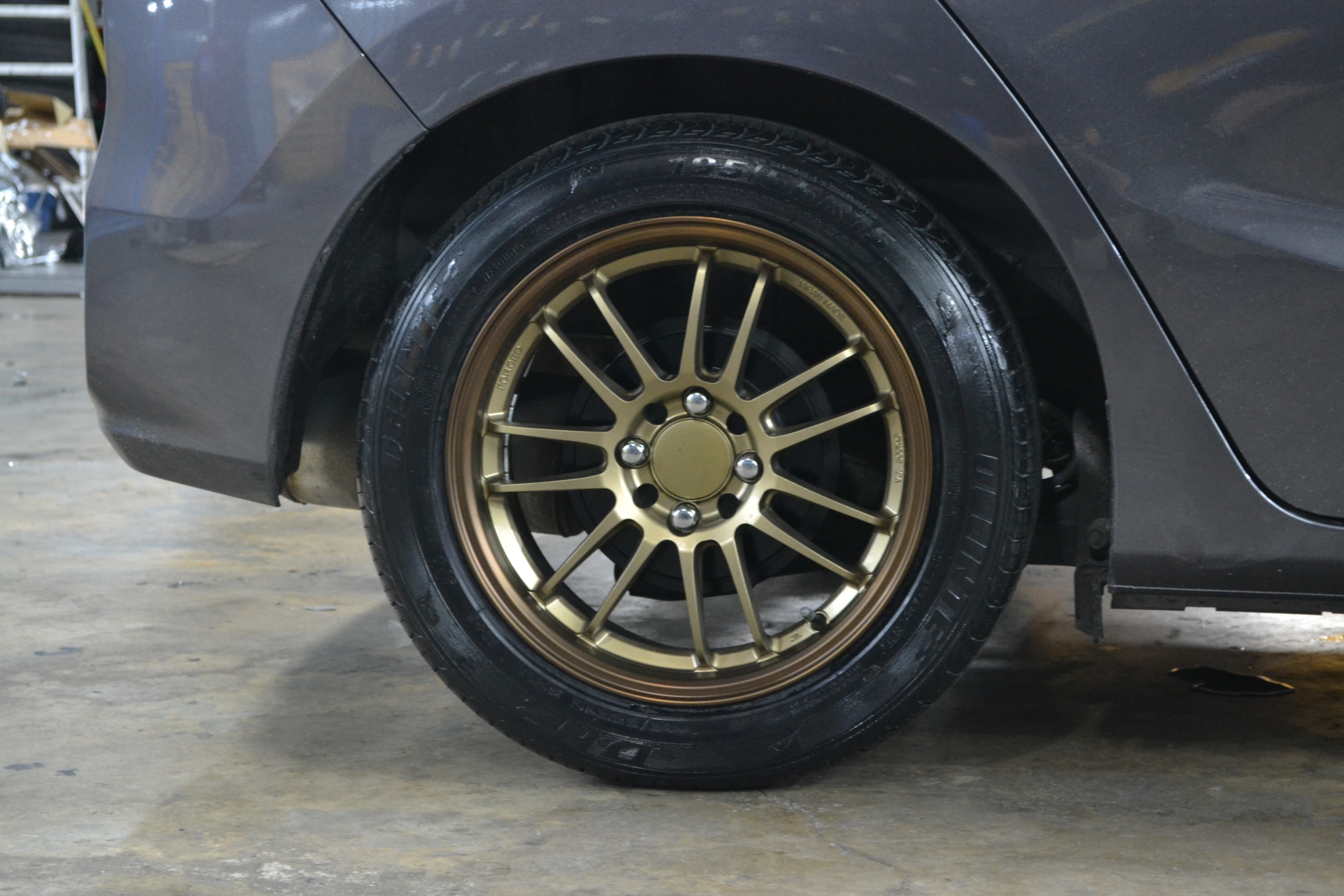 ล้อ RE30ขอบ15 ใส่ JAZZ ป้ายแดง