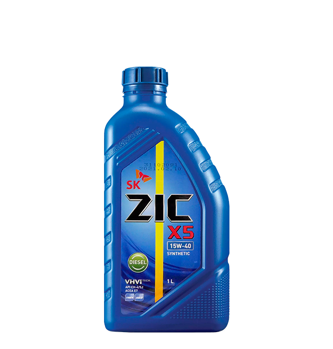 น้ำมันหล่อลื่น ZIC X5 Diesel 15W-40