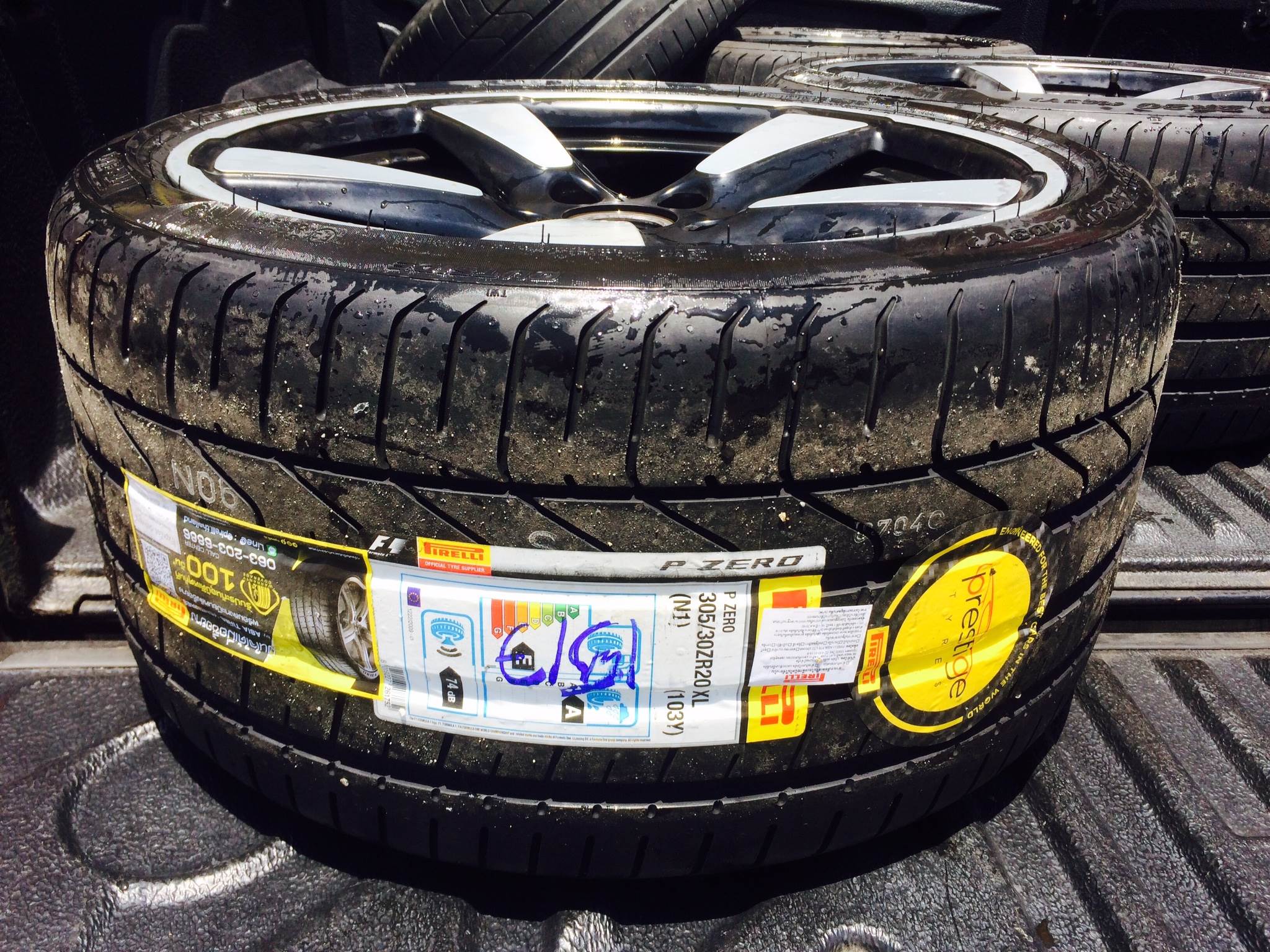 ยางใหม่ PIRELLI PZERO 305/30-20 ราคาพิเศษ