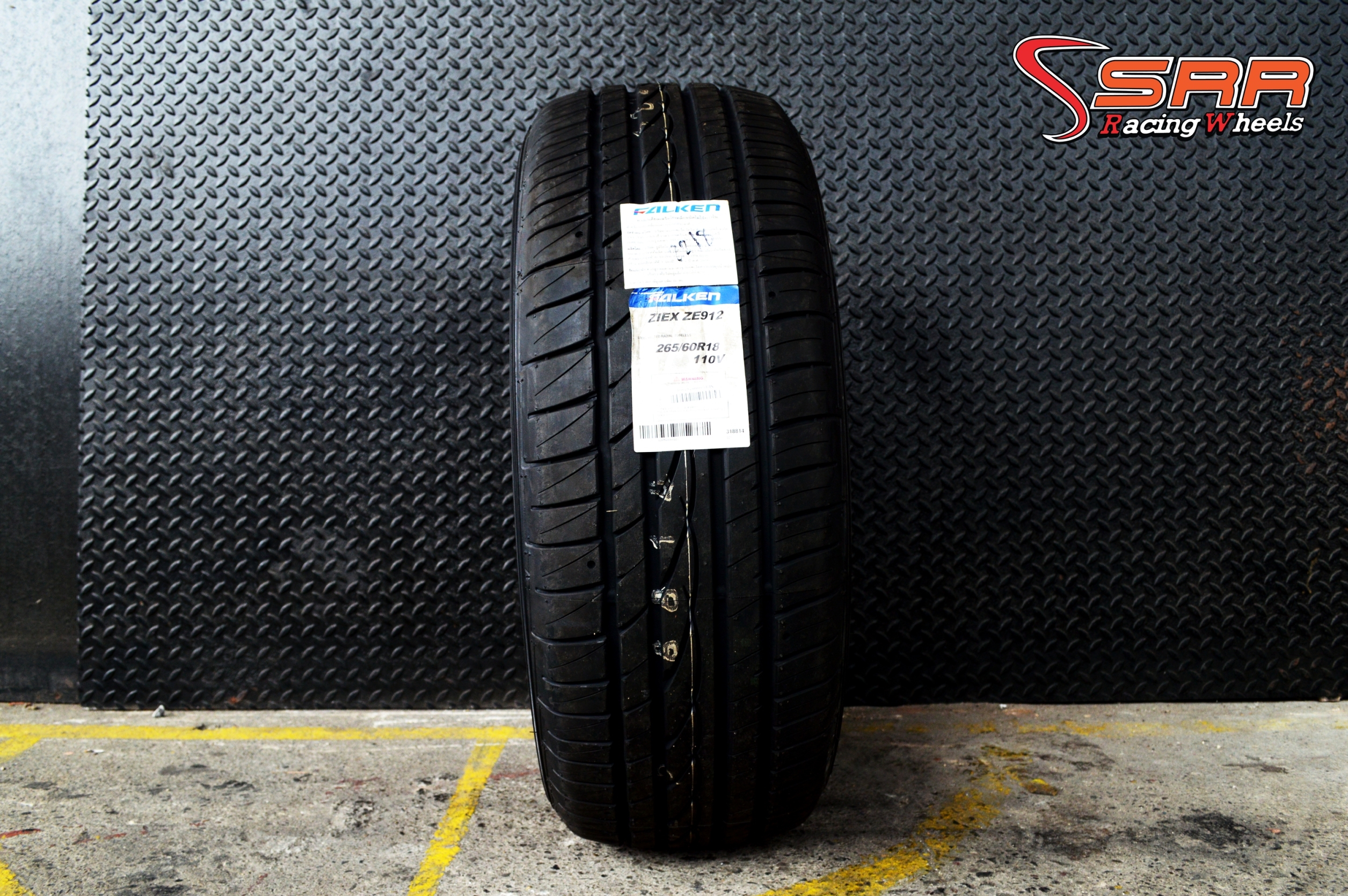 ยางใหม่ FALKEN ZE912 265/60-18 เส้น 3500 ปกติ 4500
