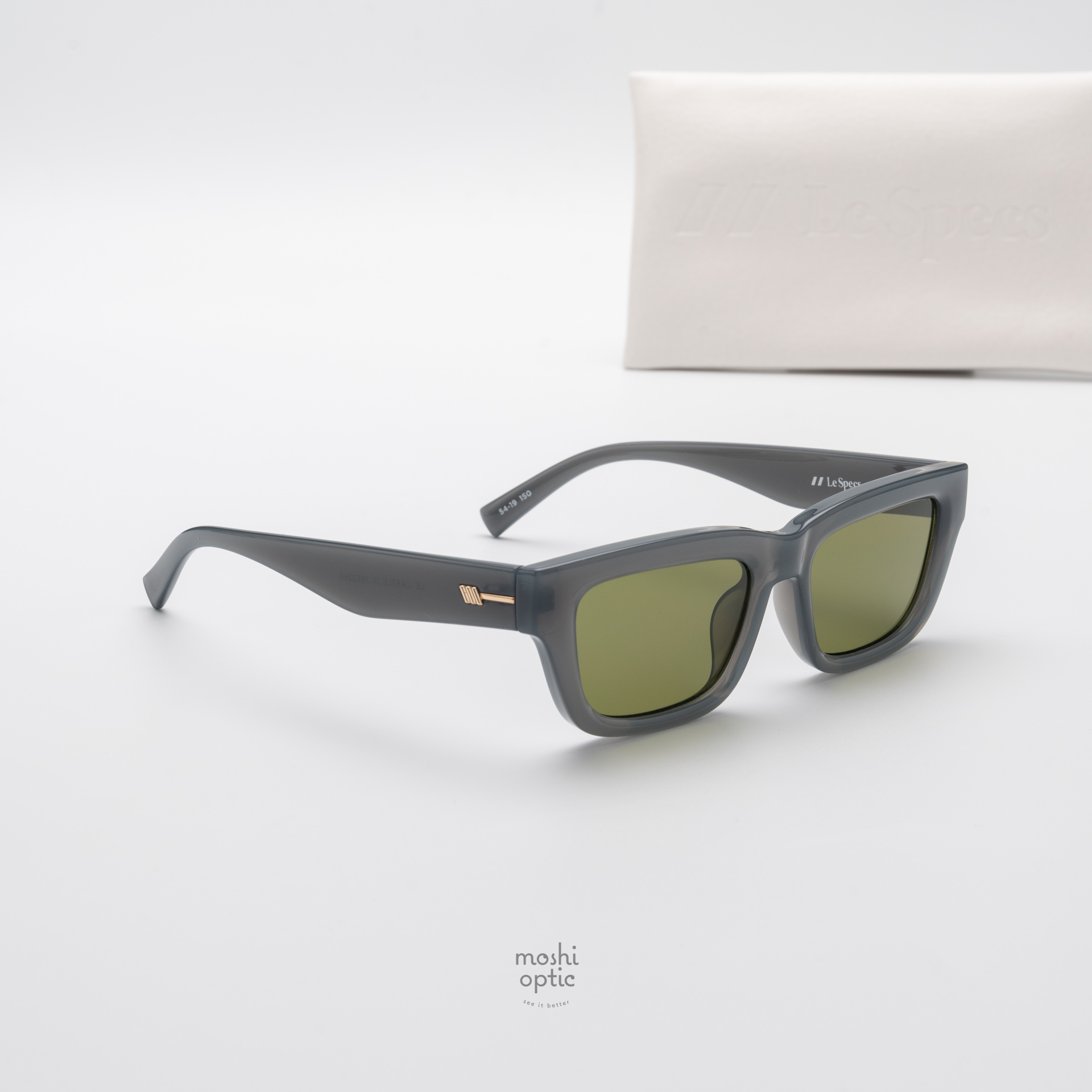 แว่นกันแดด Le Specs LSP2552250 LE CASTLE Shadow Olive Mono