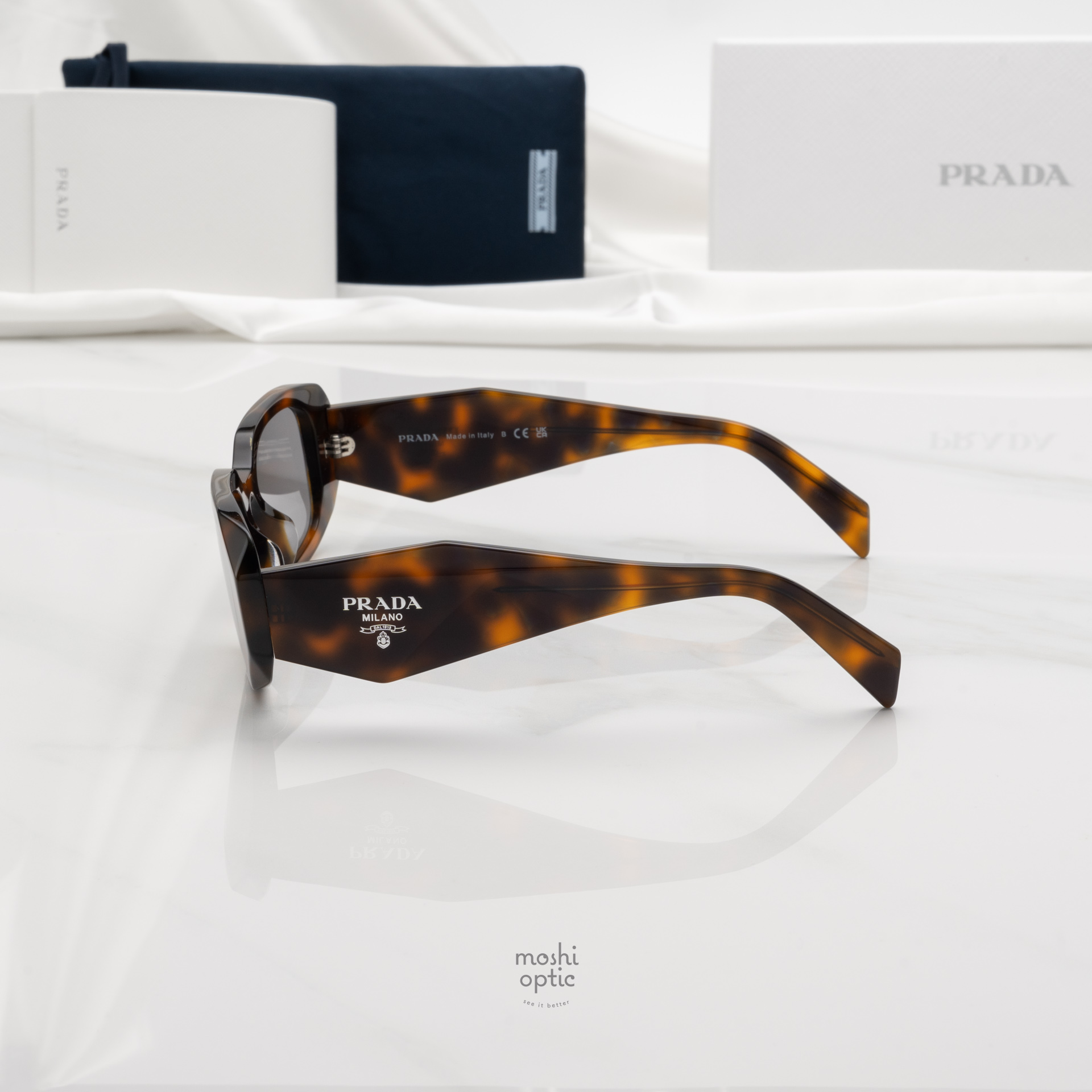 PRADA Symbole PR17WSF 20D50Q Juniper Tortoise
