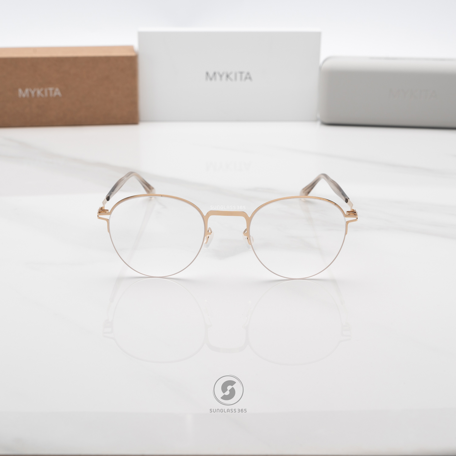 แว่นสายตา MYKITA TATE C291 Champagne Gold