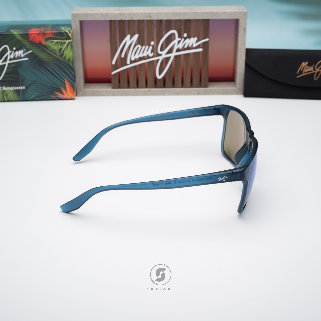 แว่นกันแดด Maui Jim PAILOLO MJ B603 03 Blue Hawaii