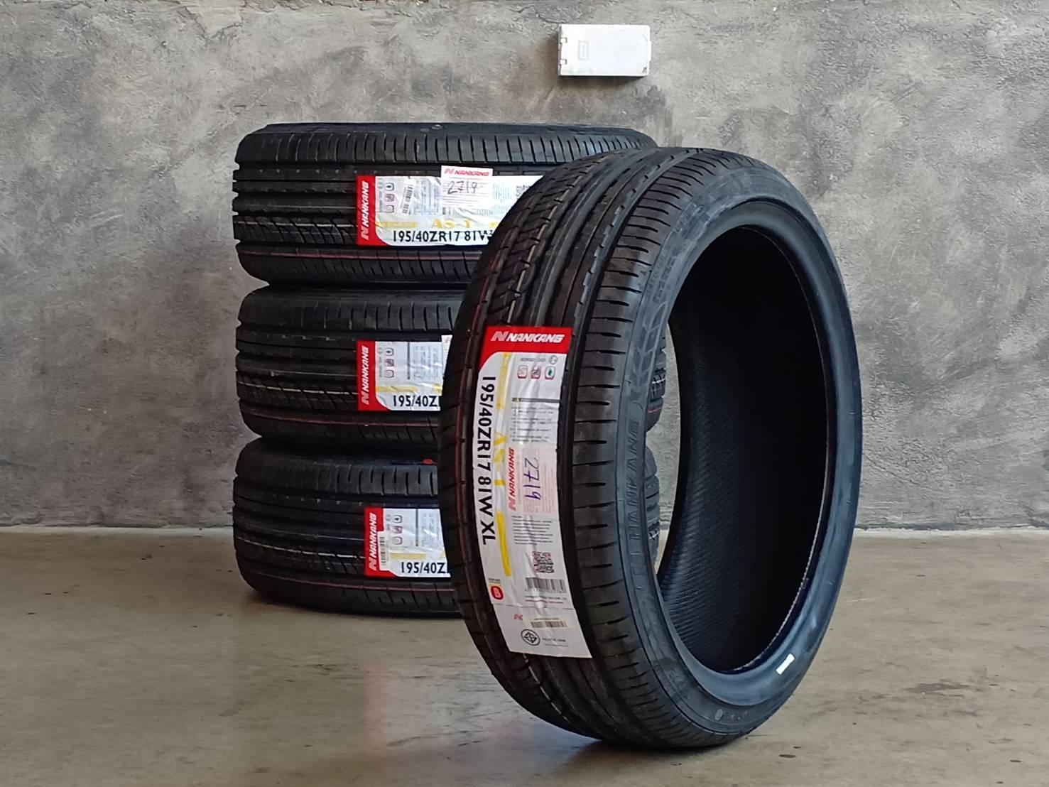 NANKANG AS1 195/40-17 ปี19 ราคาพิเศษ