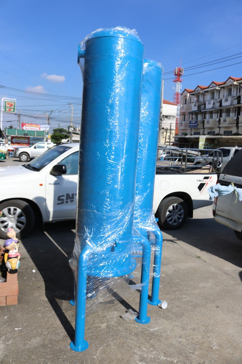 ถังกรองน้ำแบบเหล็ก สำหรับกรองน้ำบาดาลและประปา