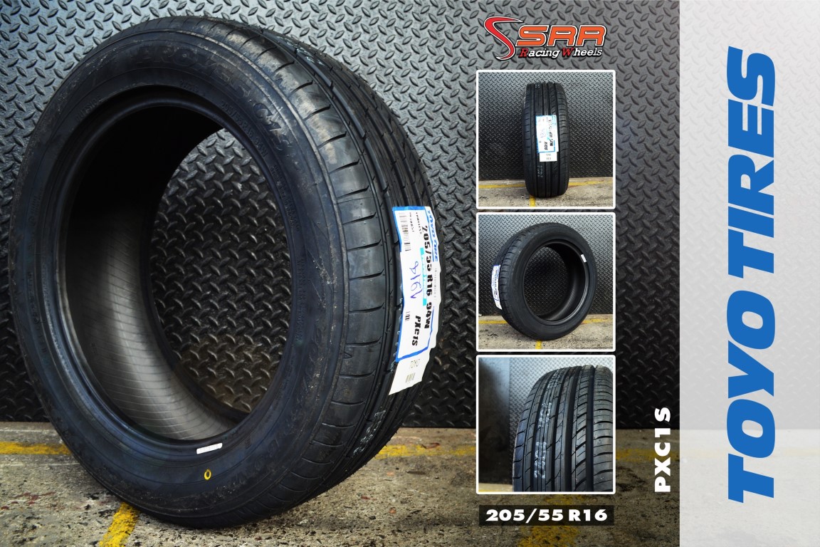 ยางญี่ปุ่่นมาใหม่ TOYO C1S JAPAN 205/55-16 ราคาใหม่ ปีปัจจุบัน