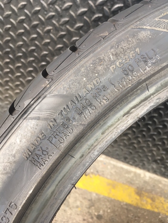 FALKEN FK452 285-30-20 เส้น 7500 ปี17 ปกติ 10000