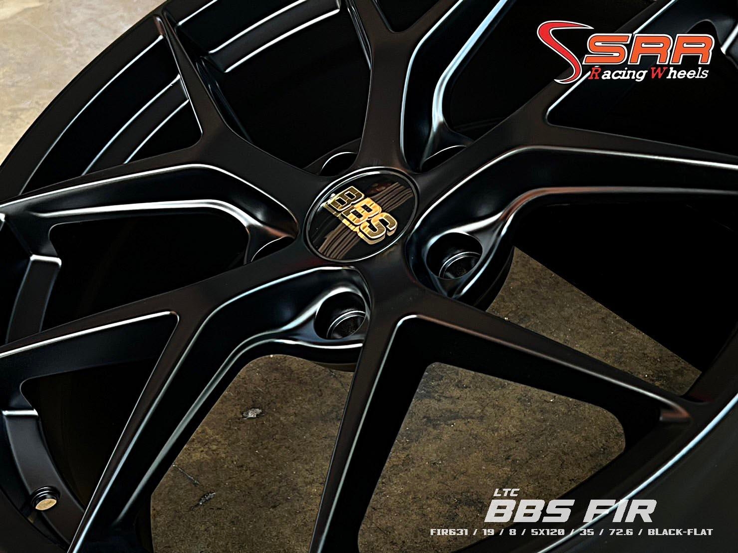 BBS FOR BYD SEAL : FIR641 19X8.5 5H120 ET35 BLACK-FLAT (สีดำด้าน)