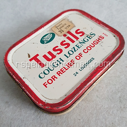กล่องยาอม Tussils Cough Lozenges