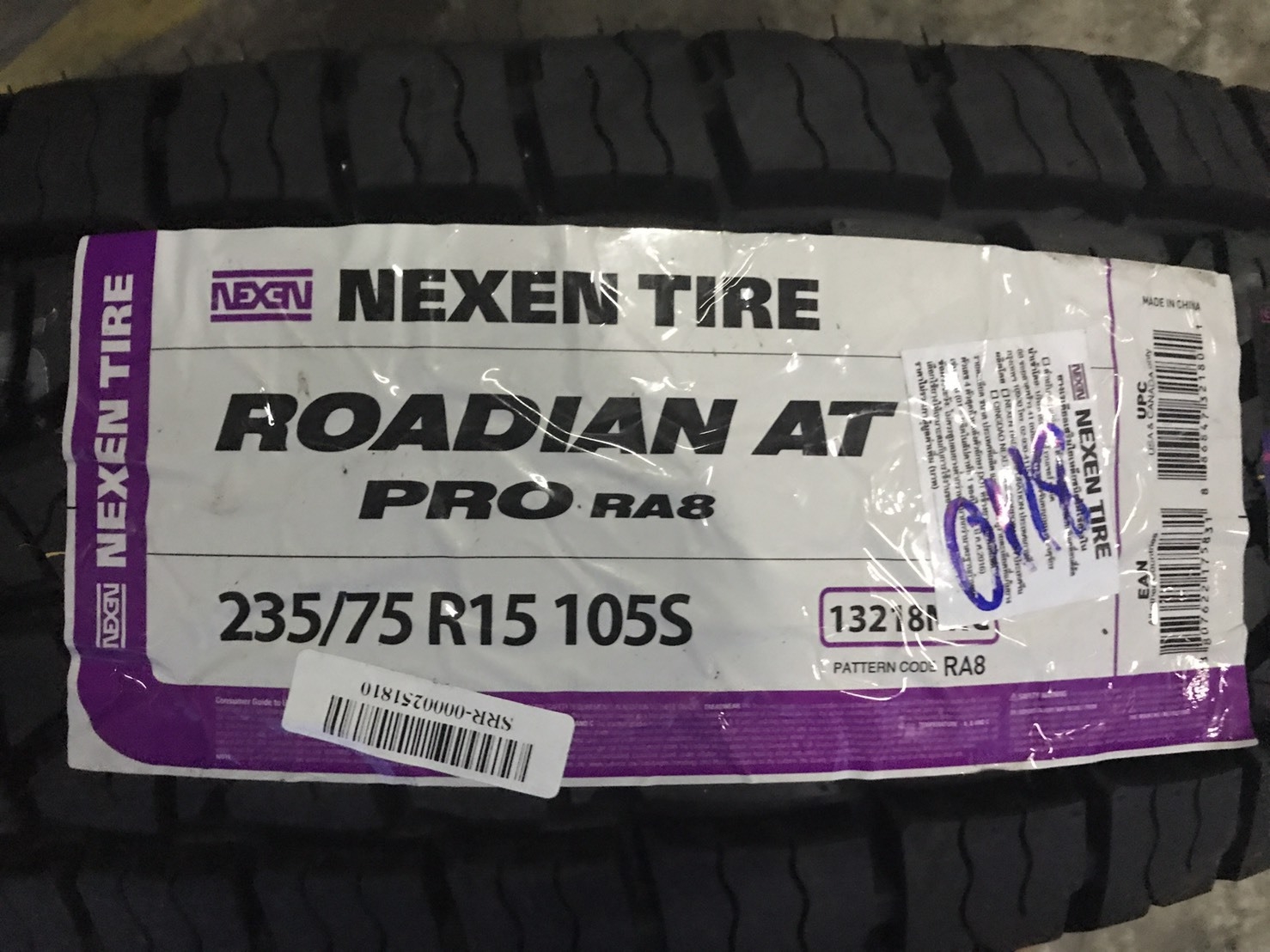 NEXEN ROADIAN AT-PRO RA8 235-75-15 ซื้อ2แถม2 ลดราคา