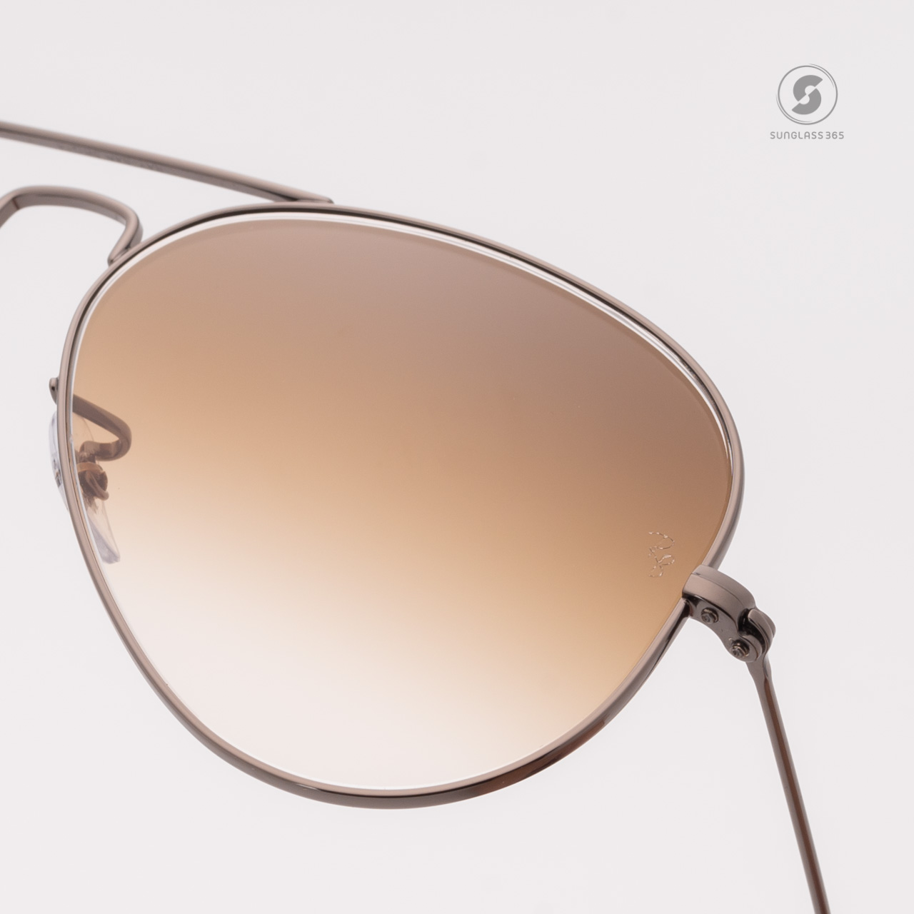 Ray Ban RB3025 004/51 Aviator Gunmetal Brown Gradient