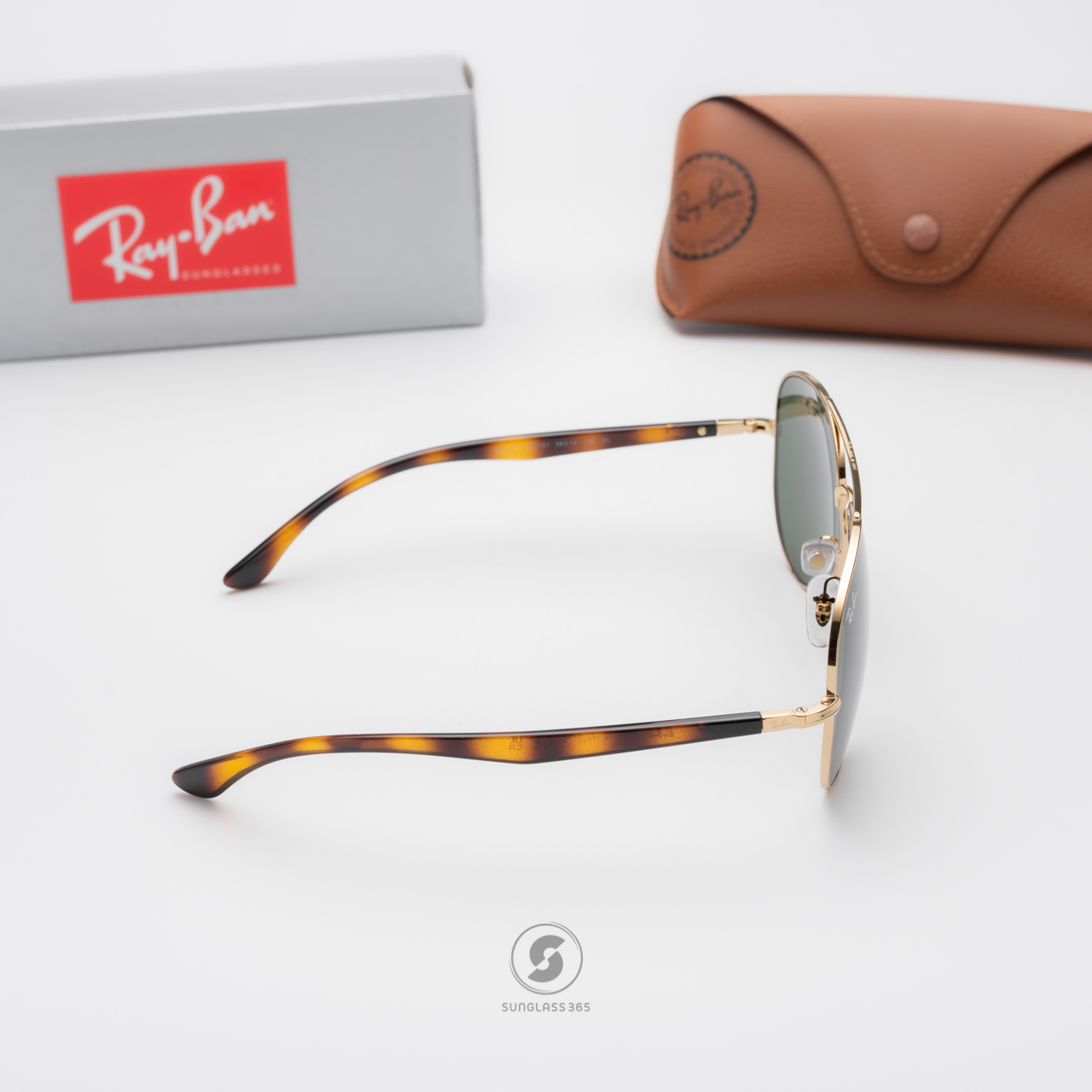 Ray Ban RB3675 001/31 Gold Green