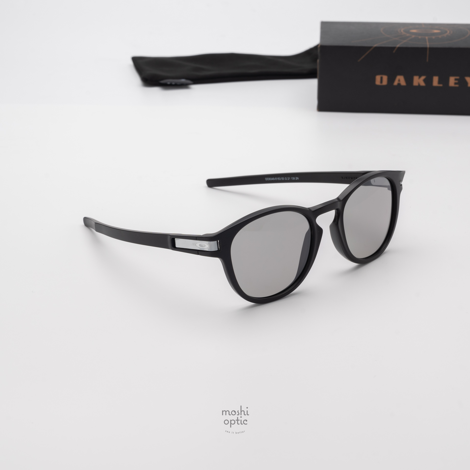 OAKLEY LATCH(A) OO9349-51 Matte Black Prizm Slate