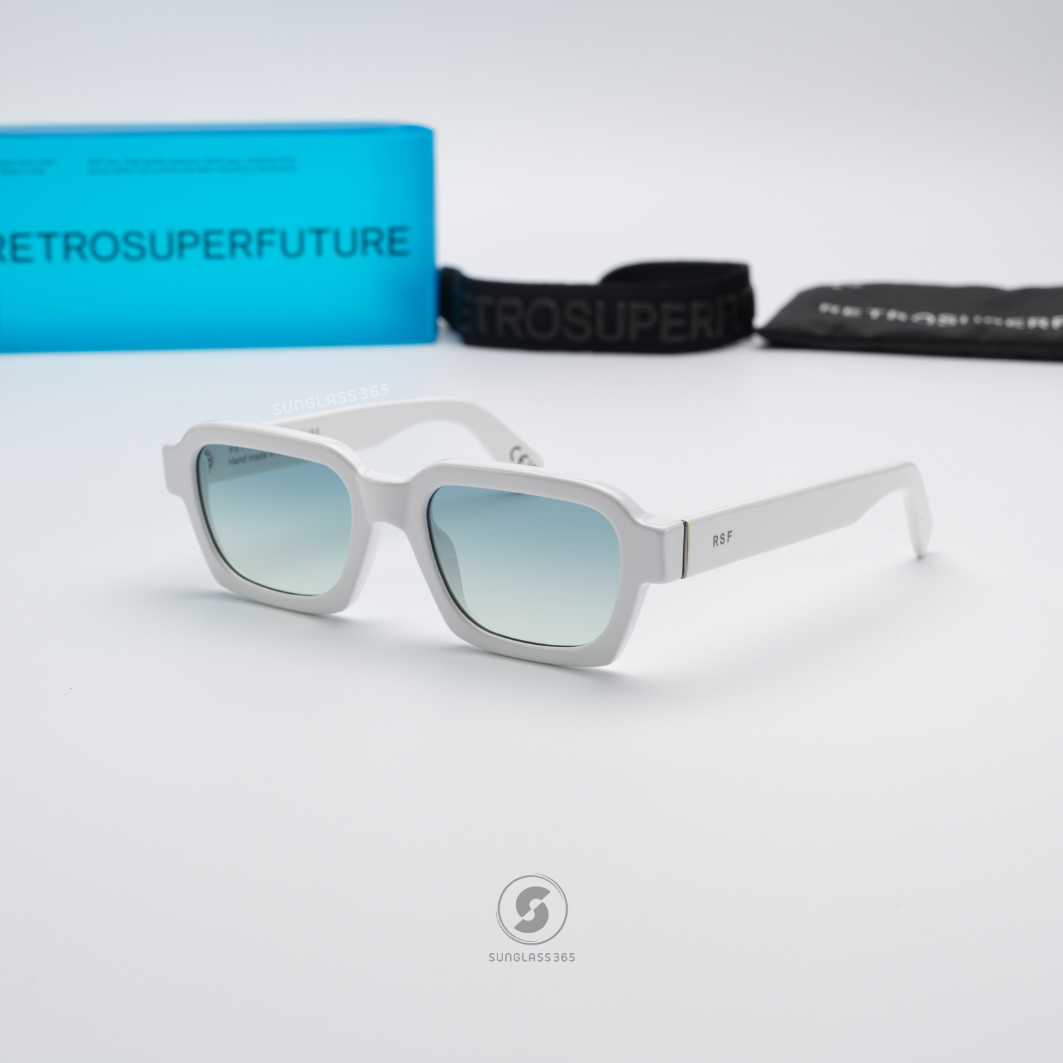 แว่นกันแดด SUPER SP 7NA Caro Limited Edition White P04