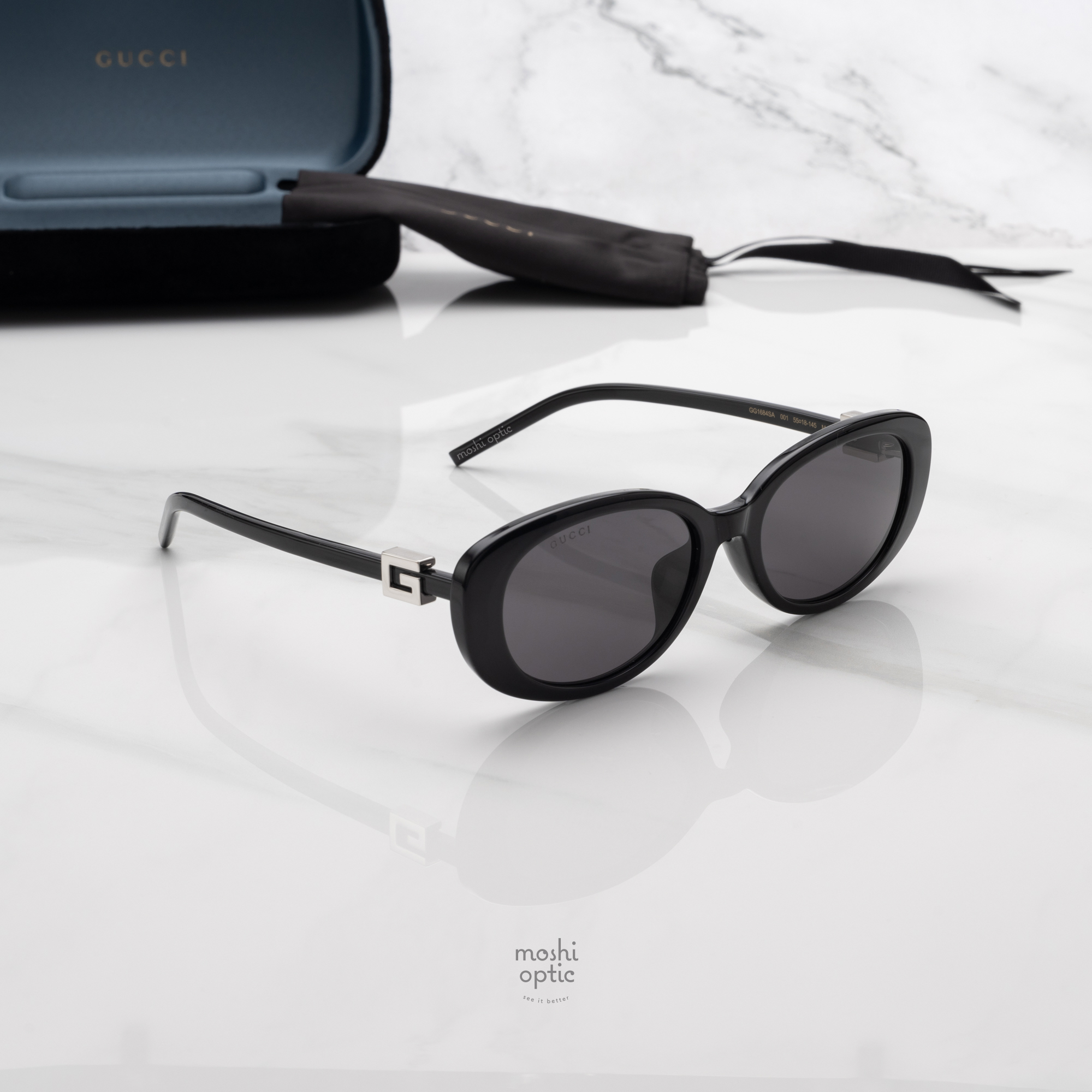 แว่นกันแดด Gucci GG1684SA 001