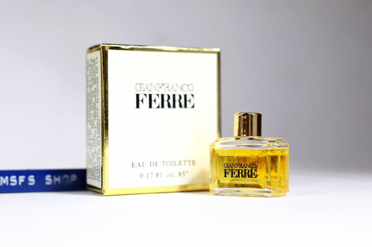 [Vintage] Gianfranco Ferre EDT 5ml Splash ขวดจิ๋ว แบบแต้ม - น้ำหอม Vintage