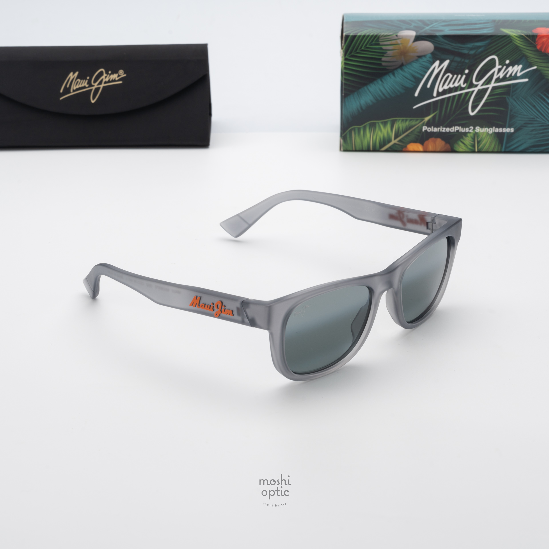 แว่นกันแดด Maui Jim KAULIKE MJ687S 002 Neutral Grey