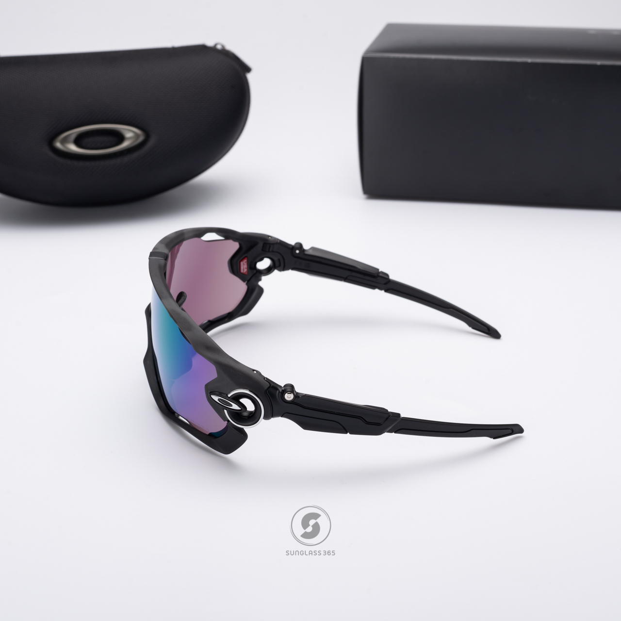 OAKLEY OO9290-79 JAWBREAKER Matte Black Camo Road Jade