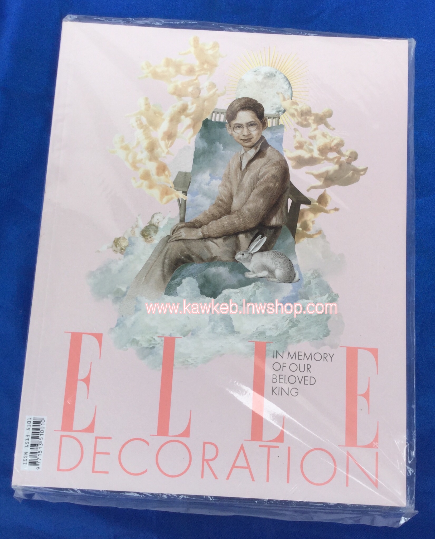 ELLE DECORATION ปก ร.๙