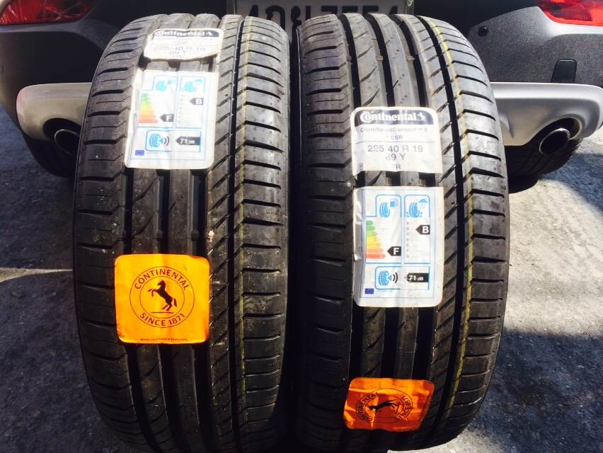 CONTINENTAL CSC5 RFT 225/40-19