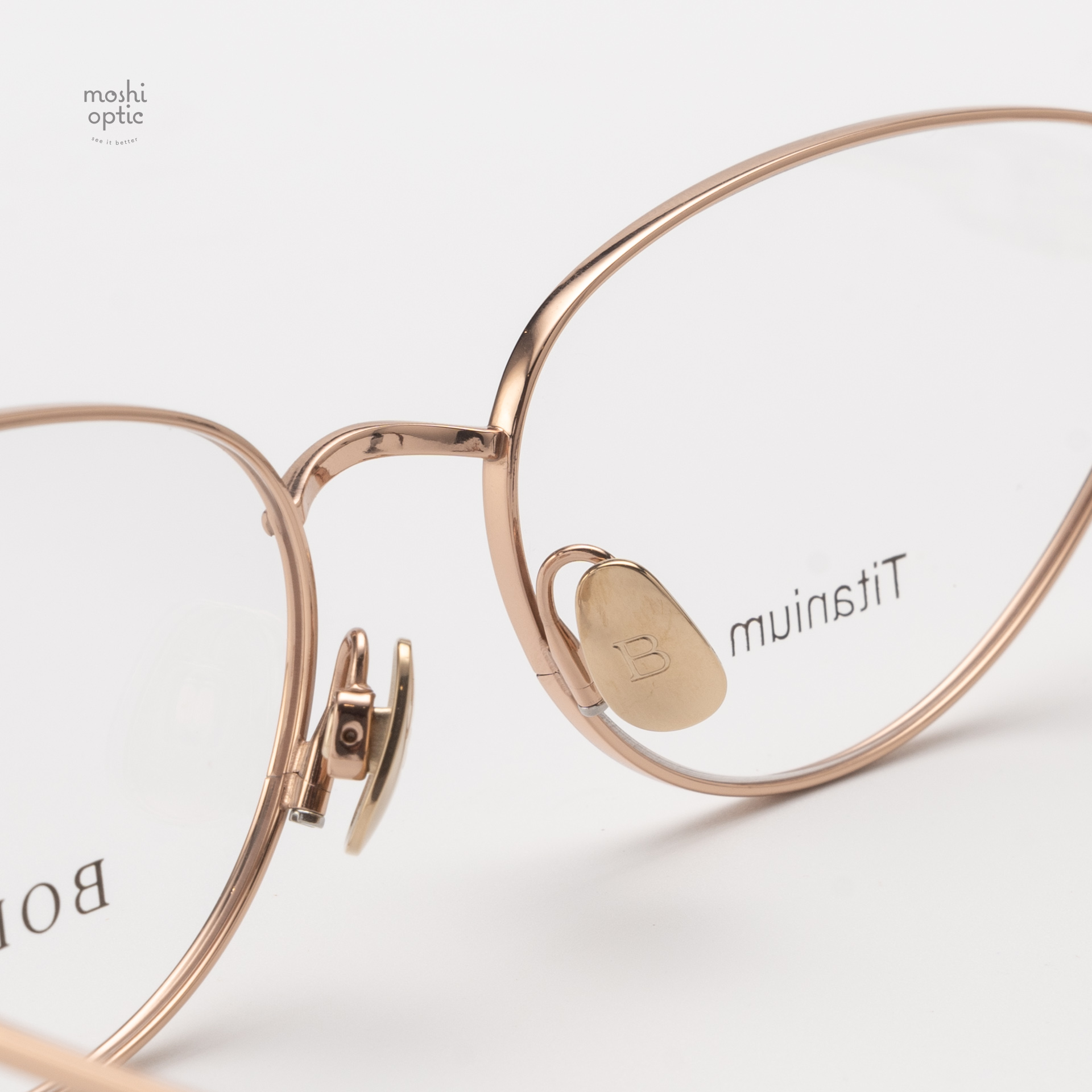 แว่นสายตา BOLON รุ่น STOCKHOLM BA7050 B30 Rose gold