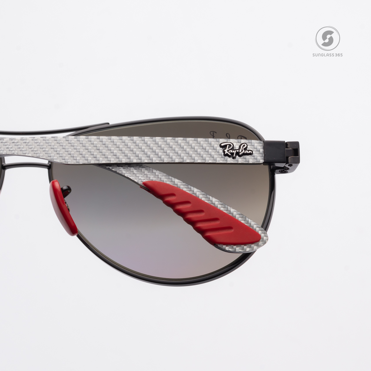 Ray-Ban RB8331M F0095J Ferrari Collection Black Polarized