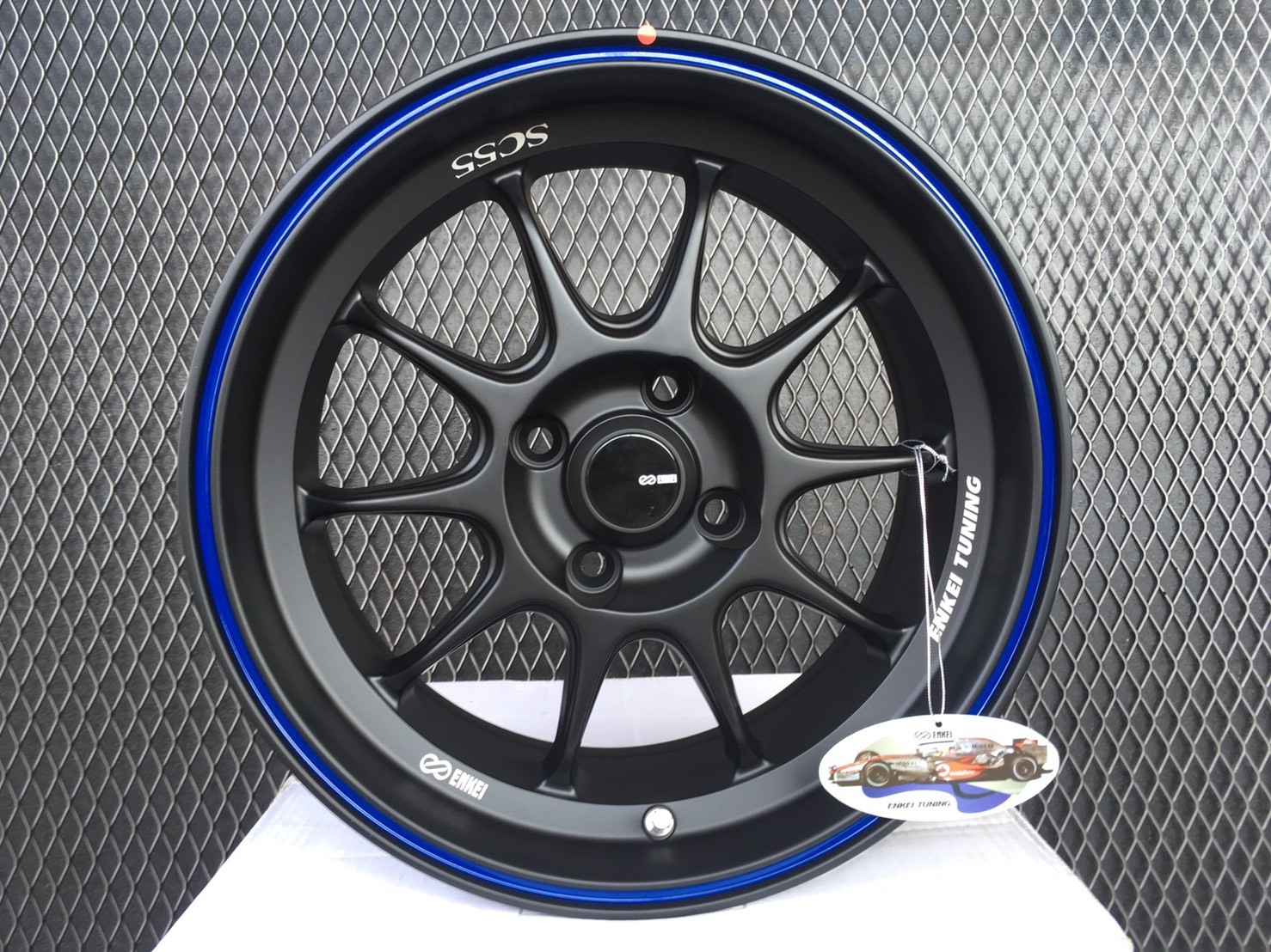 ล้อแท้ ENKEI ขอบ17 4รู100 สำหรับรถเก๋ง