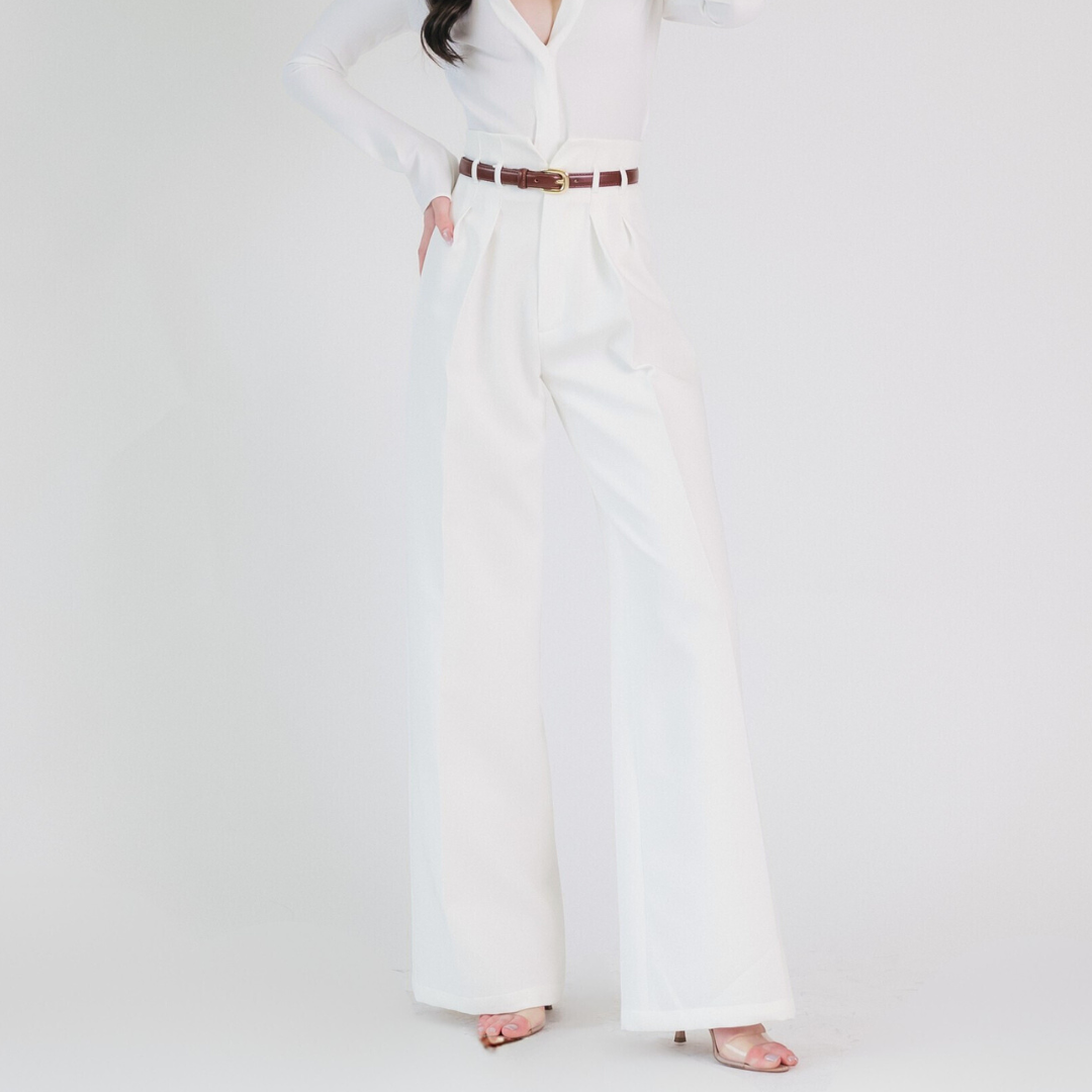 Lism P-036 The Vision Wide Trousers กางเกงขายาวสุดเก๋