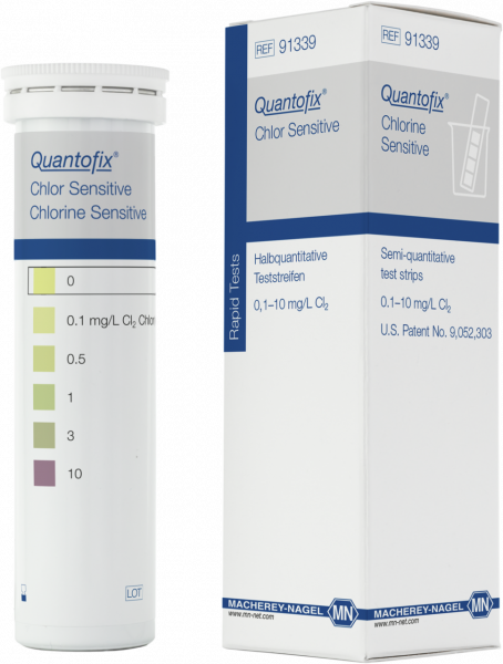QUANTOFIX® Chlorine Sensitive test strips 91339 กระดาษทดสอบคลอรีนทั้งหมด