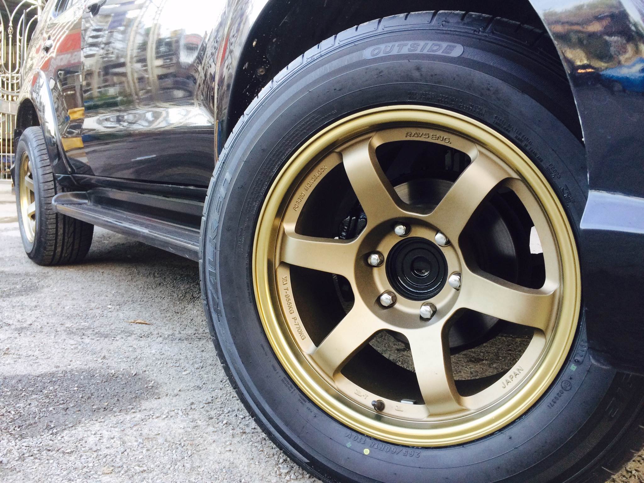 ล้อใหม่ TE37SUV ขอบ18