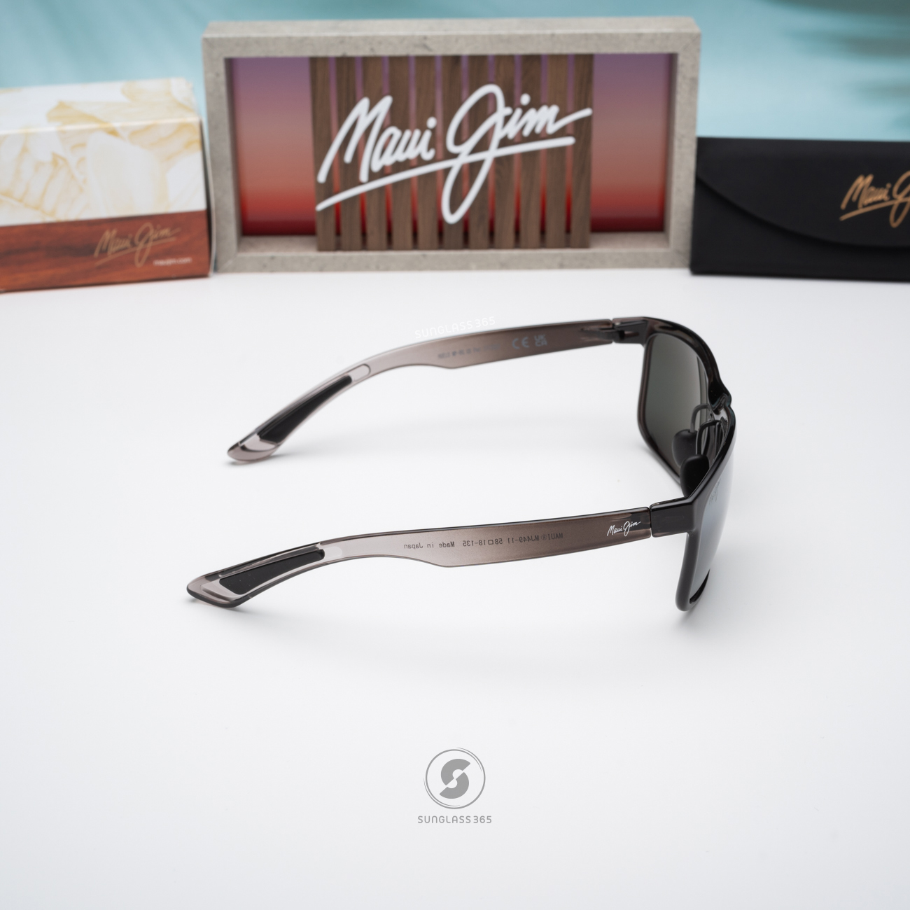 แว่นกันแดด Maui Jim HUELO MJ 449 11 Neutral Grey