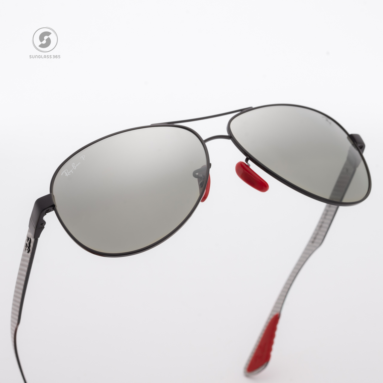 Ray-Ban RB8331M F0095J Ferrari Collection Black Polarized