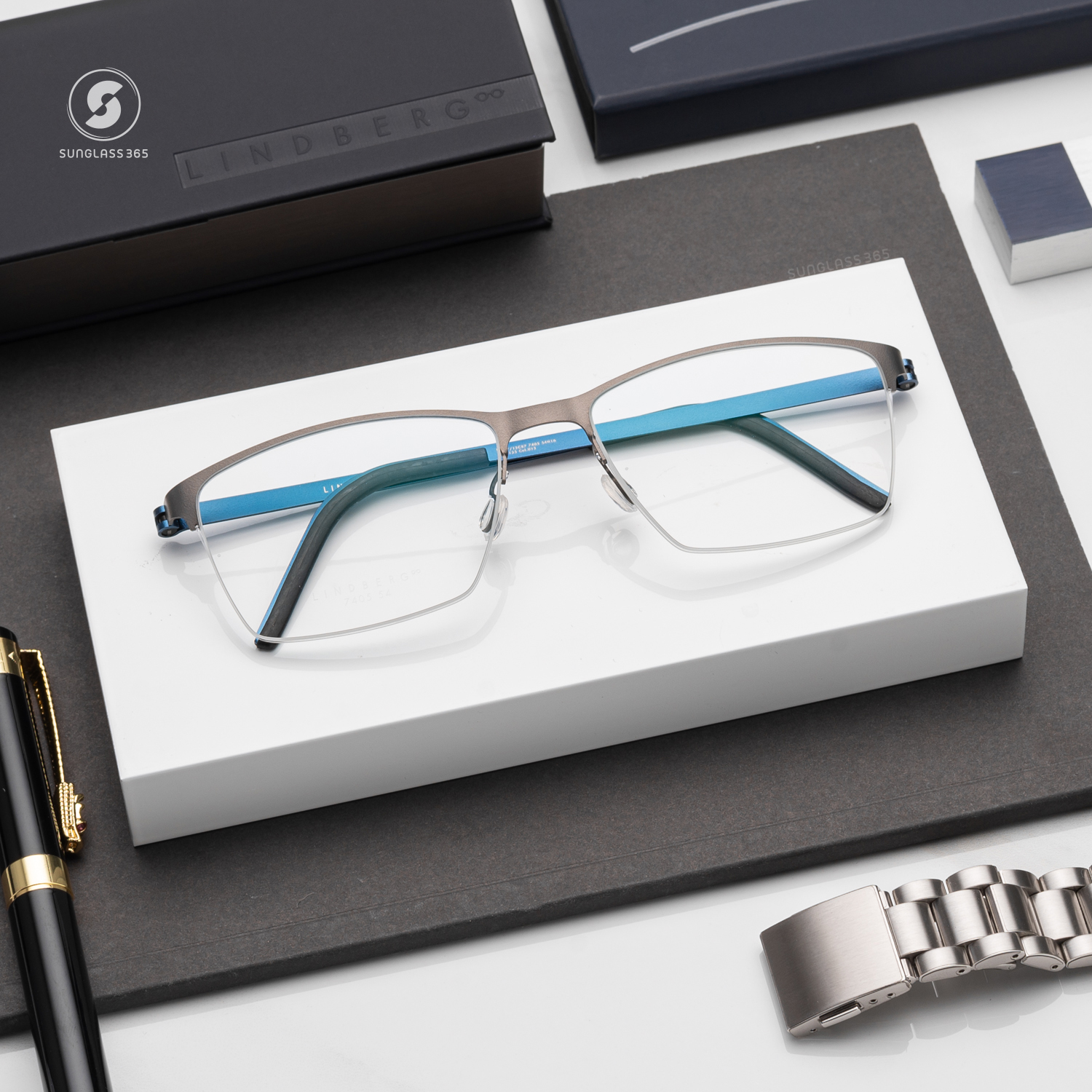 แว่นสายตา Lindberg Strip Titanium 027 13C87 7405 T207 U13