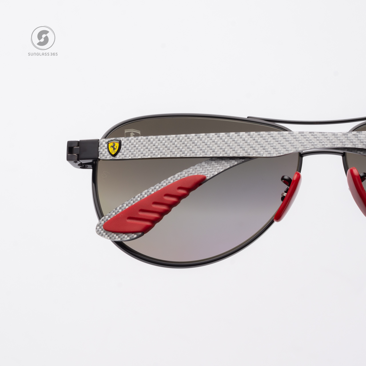 Ray-Ban RB8331M F0095J Ferrari Collection Black Polarized