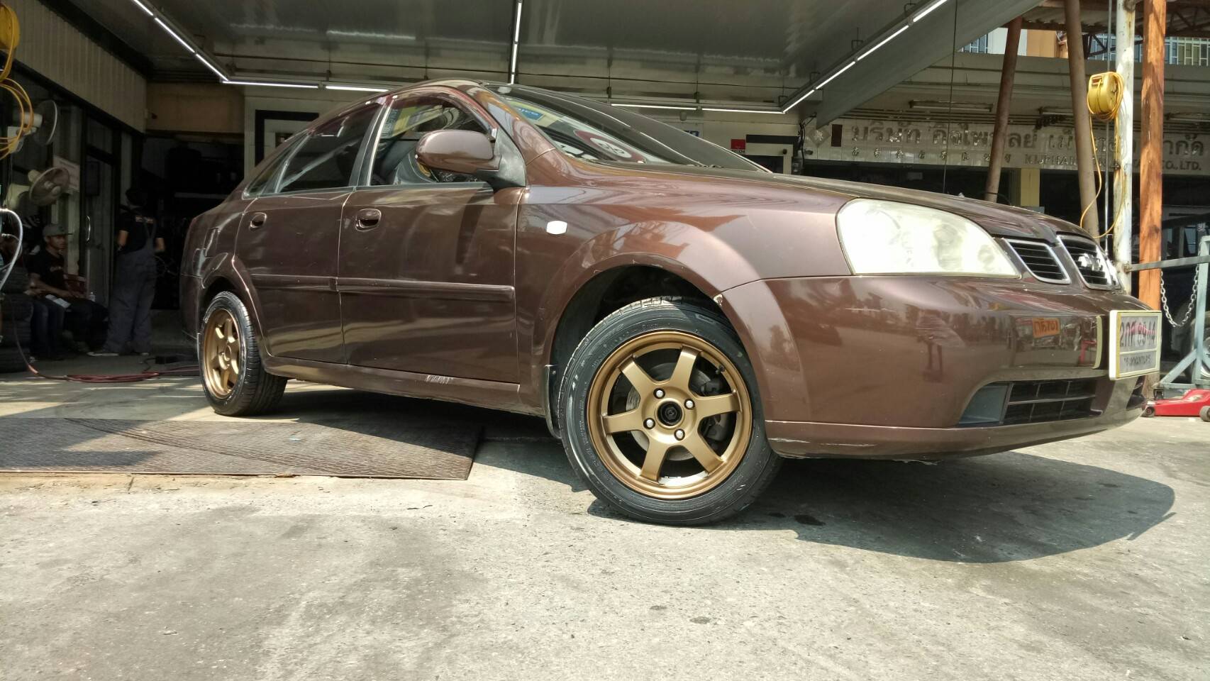 ล้อใหม่ TE37 ขอบ15 ใส่รู 4รู114