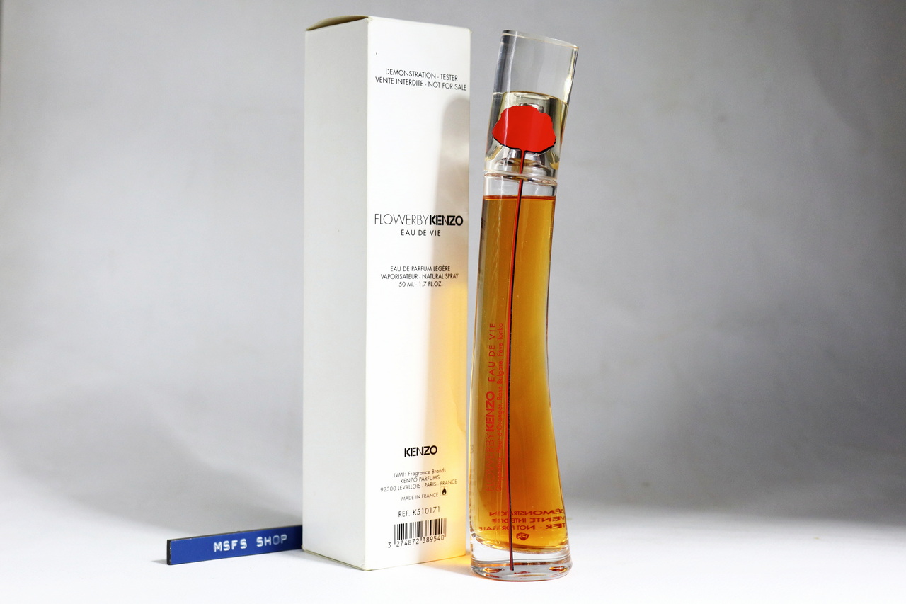 [มือสอง] KENZO Flower by Kenzo Eau De Vie EDP Legere 50ml Tester Box กล่องขาว - น้ำหอมมือสอง