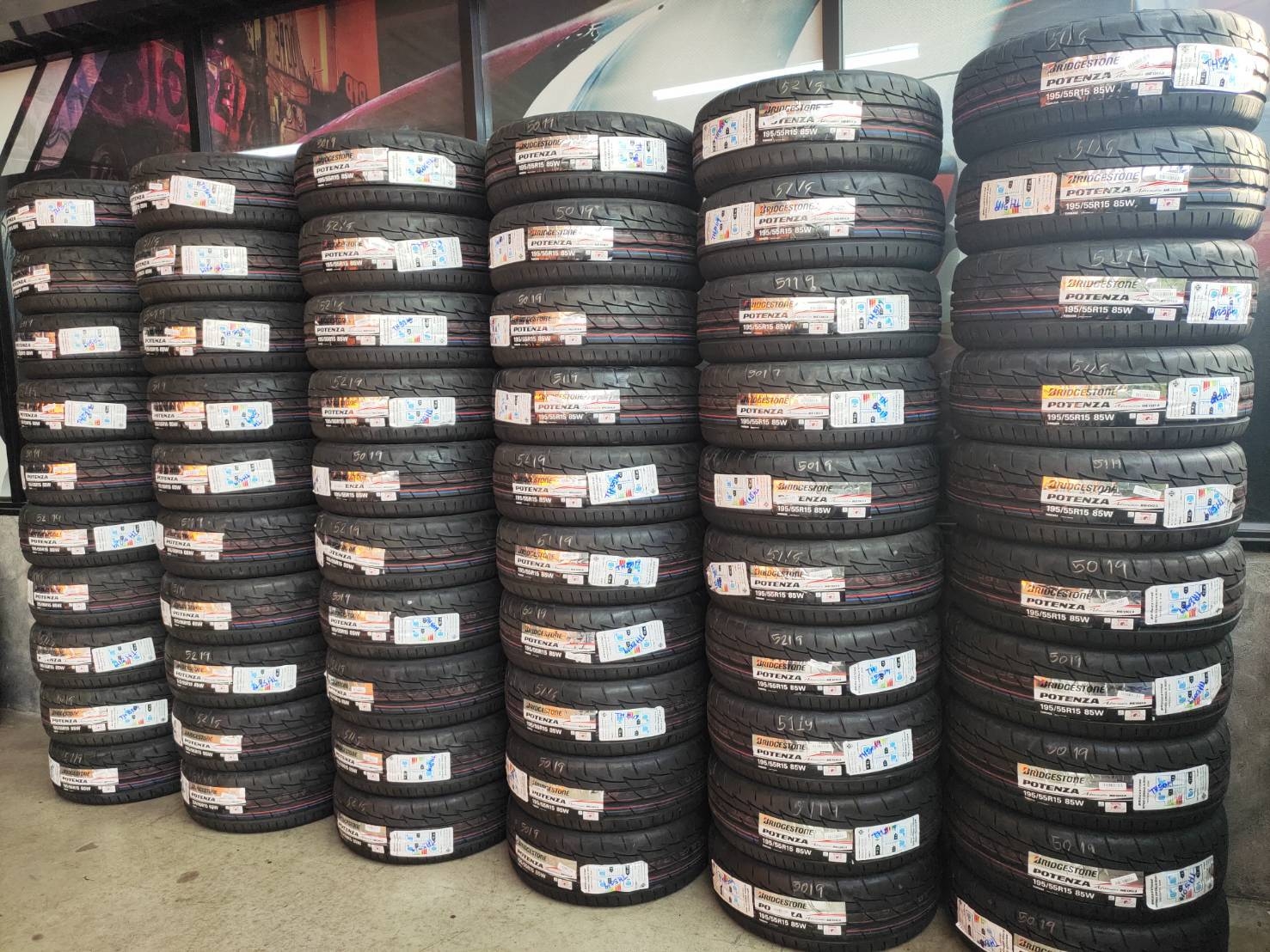 BRIDGESTONE POTENZA RE003 195/55R15